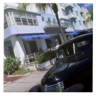Azulejo De Cerámica Ocean Drive, Miami Beach Florida