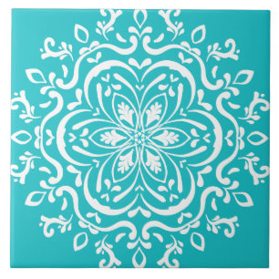 Azulejo De Cerámica Oceana Mandala