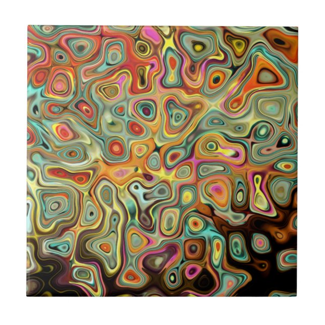 Azulejo De Cerámica oh Gracias Arte Moderno 55.5 (Frente)