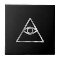 Ojo del Cao dai del icono religioso de Providence
