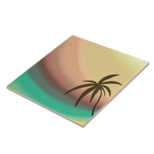 Azulejo De Cerámica Ola del desierto