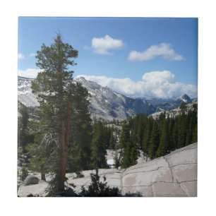Azulejo De Cerámica Olmsted Point III en el Parque Nacional Yosemite