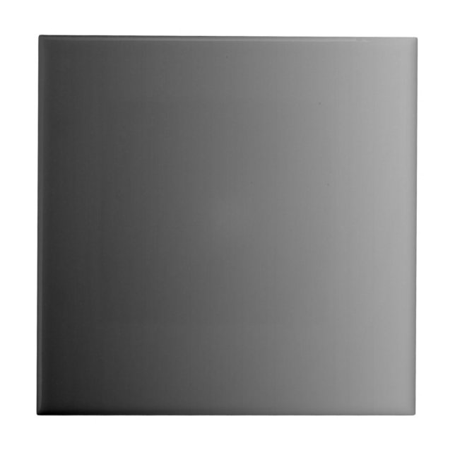Azulejo De Cerámica Ombre Gris (Frente)