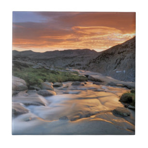 Azulejo De Cerámica Onda de Sierra sobre Yosemite