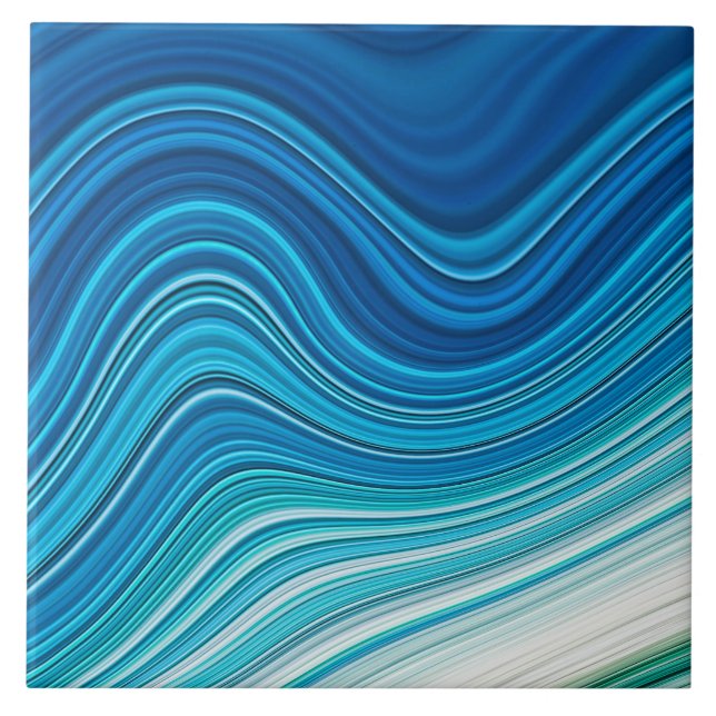 AZULEJO DE CERÁMICA ONDAS (Frente)