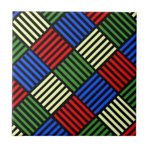 Azulejo De Cerámica Ondas de cesta