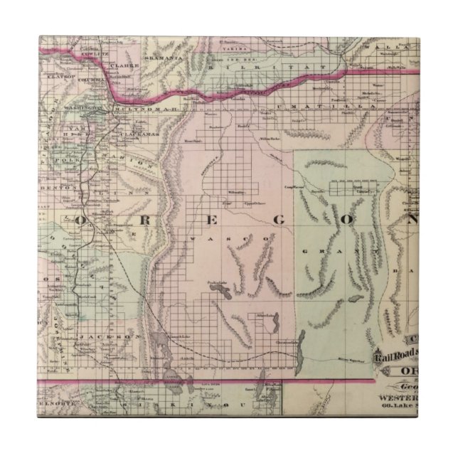 Azulejo De Cerámica Oregon 6 (Frente)