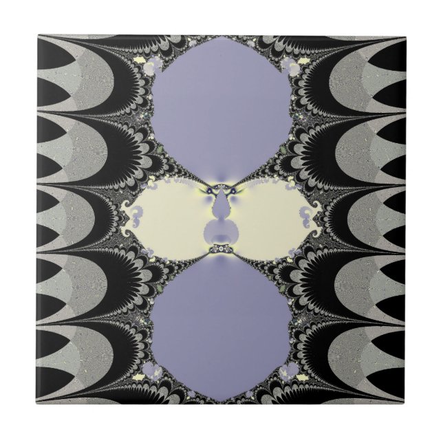 Azulejo De Cerámica Ornamento dorado (Frente)