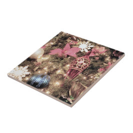 Azulejo De Cerámica "Ornamentos" Trivet/Tile