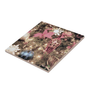 Azulejo De Cerámica "Ornamentos" Trivet/Tile