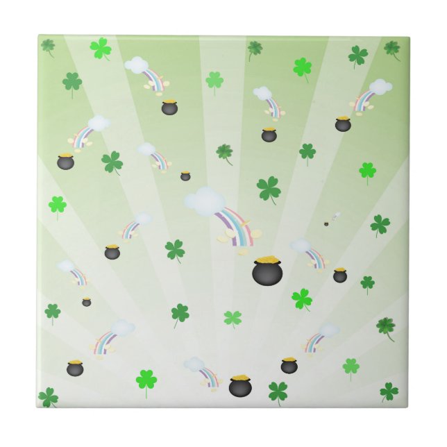 Azulejo De Cerámica Oro (Frente)