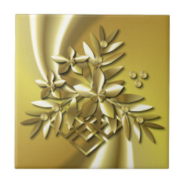 Azulejo De Cerámica Oro puro