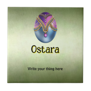 Azulejo de Cerámica Ostara Personalizable