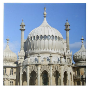Azulejo De Cerámica Pabellón Real, Brighton, Sussex, Inglaterra
