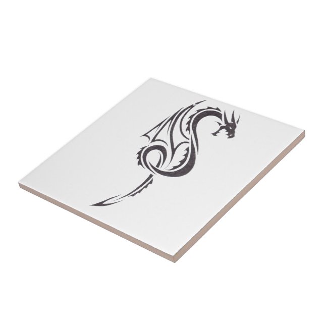 Azulejo De Cerámica Pacto del dragón 2 (Lado)