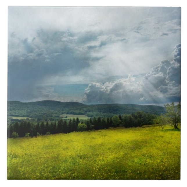 Azulejo De Cerámica País - esperanza eterna (Frente)