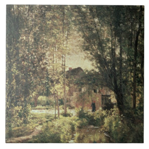 Azulejo De Cerámica Paisaje 2