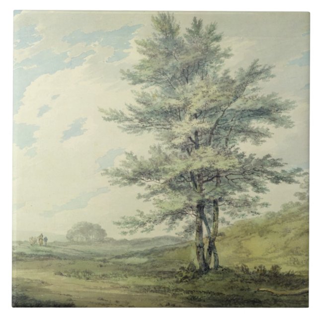 Azulejo De Cerámica Paisaje de José Mallord Guillermo Turner el | con (Frente)