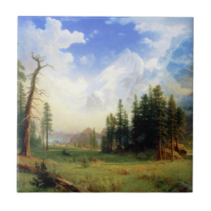 Azulejo De Cerámica Paisaje de montaña