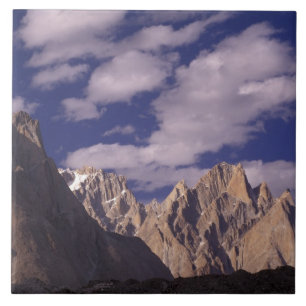 Azulejo De Cerámica Pakistán, Cordillera Baltoro Muztagh, Gran Catedra