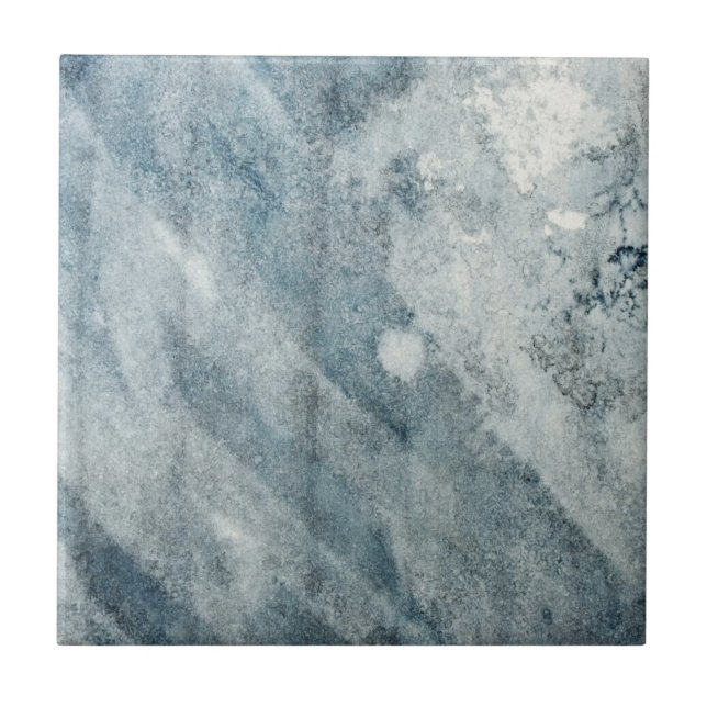 Azulejo De Cerámica Papel de la acuarela (Frente)