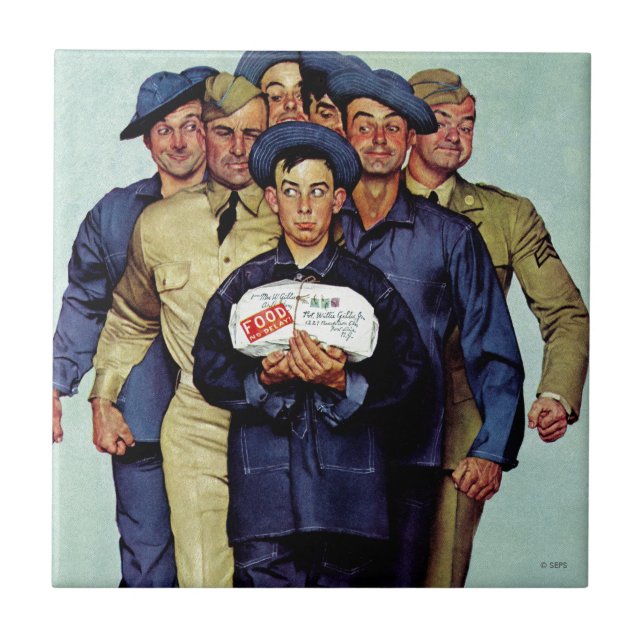 Azulejo De Cerámica Paquete de Willie Gillis del hogar (Frente)