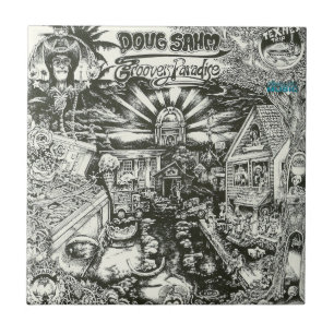 Azulejo De Cerámica Paraíso de los ranuradores de Doug Sahm