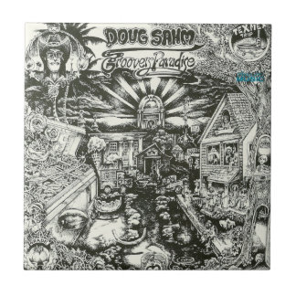 Azulejo De Cerámica Paraíso de los ranuradores de Doug Sahm