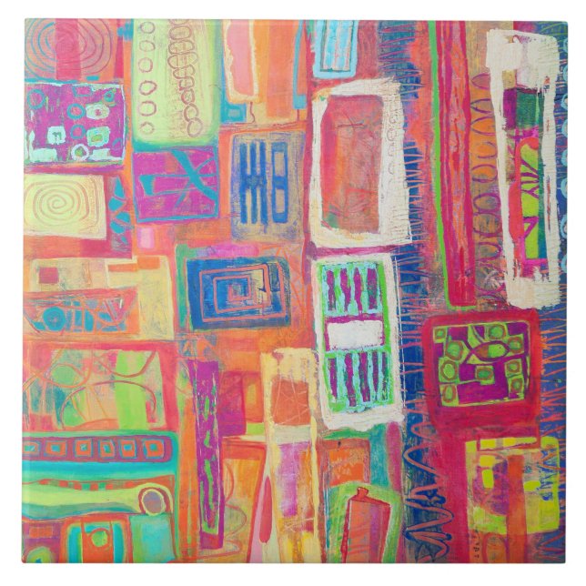 Azulejo De Cerámica Paraphernalia 6 x 6 Tile cerámico (Frente)