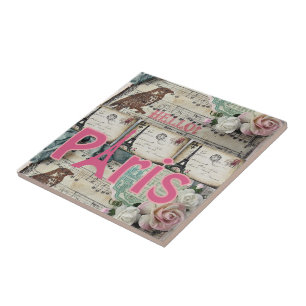 Azulejo de Cerámica París Francia