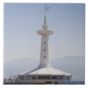 Azulejo De Cerámica Parque Marino Subacuático, torre de observación