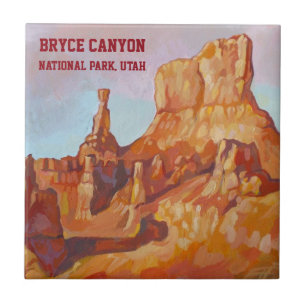 Azulejo De Cerámica Parque nacional del barranco de Bryce