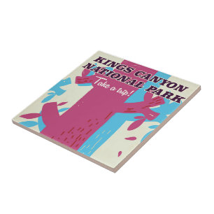 Azulejo De Cerámica parque nacional del barranco de los reyes, poster