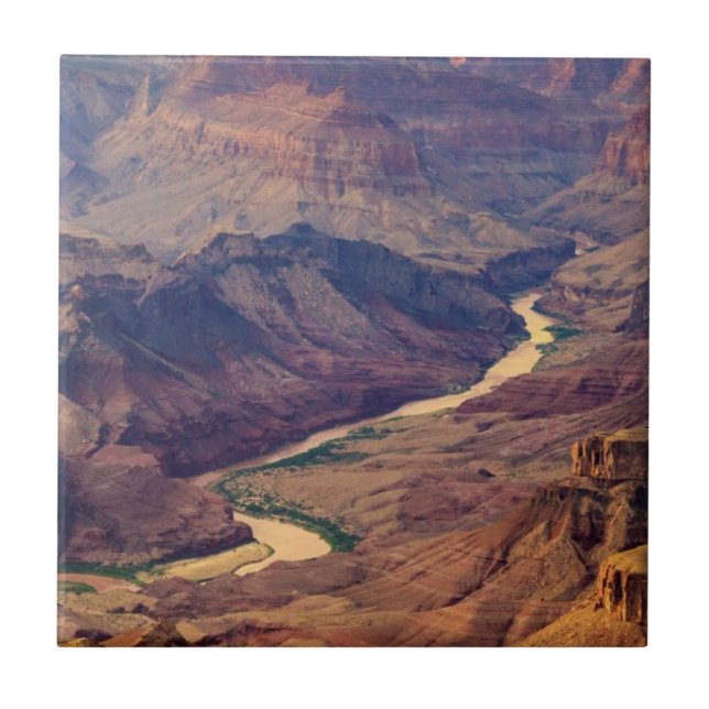 Azulejo De Cerámica Parque nacional del Gran Cañón (Frente)
