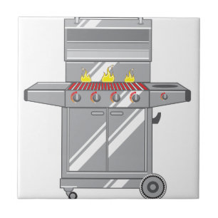 Azulejo De Cerámica Parrilla estupenda