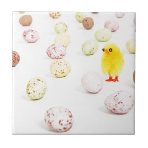 Azulejo De Cerámica Pascua de huevos de gallina