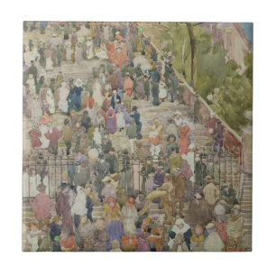 Azulejo De Cerámica Pasos de Santa María Aracoeli, Roma