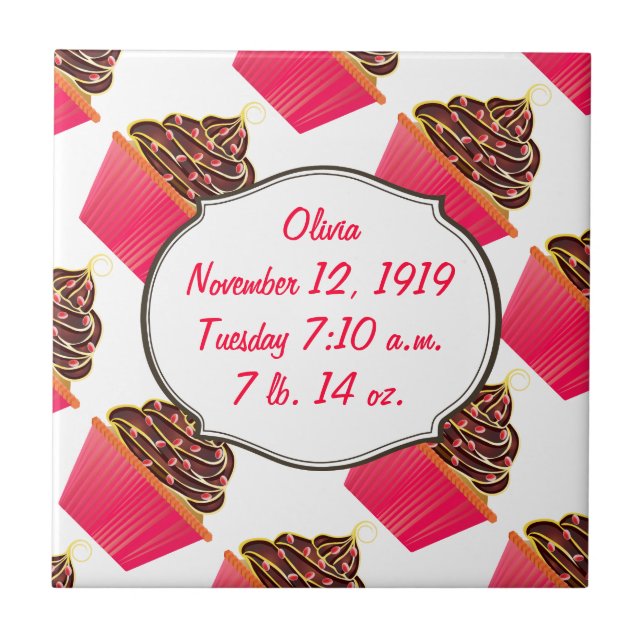 Azulejo De Cerámica Pasteles (Frente)