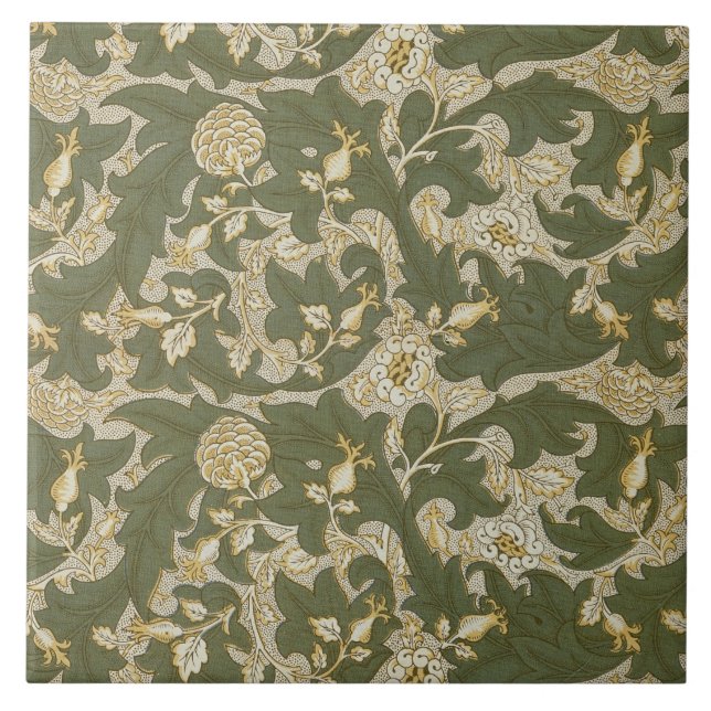 Azulejo De Cerámica "Pasto", 1912 (Frente)