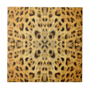 Azulejo De Cerámica Patrón de harina animal de Kaleidoscope