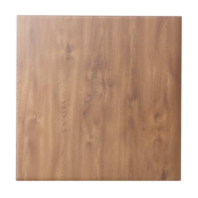 Azulejo De Cerámica Patrón de madera oscura (Frente)