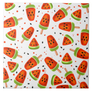 Azulejo De Cerámica Patrón de sandía