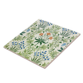 Azulejo De Cerámica Patrón floral vintage William Morris
