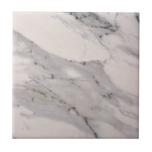 Azulejo De Cerámica Patrón moderno de mármol rosa y negro (Frente)