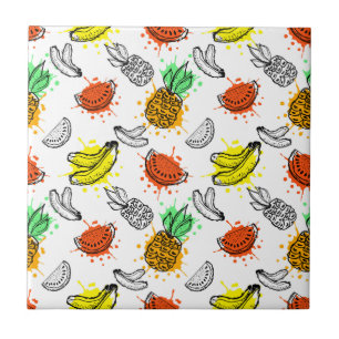 Azulejo De Cerámica Patrón sin soldadura de vectores