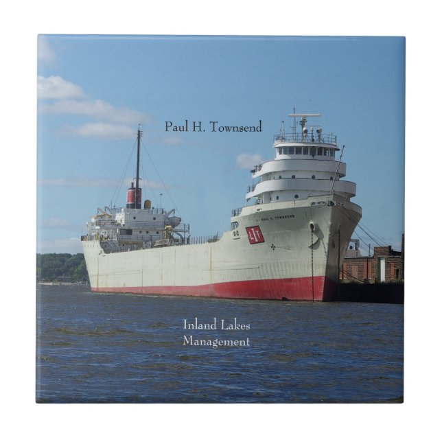 Azulejo De Cerámica Paul H. Townsend (Frente)