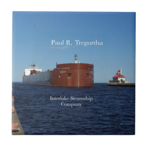 Azulejo De Cerámica Paul R. Tregurtha Duluth