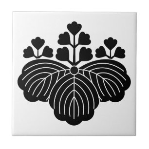 Azulejo De Cerámica Paulownia con flores 5/3