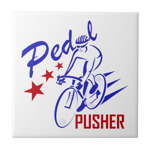 Azulejo De Cerámica Pedal Pusher (Frente)