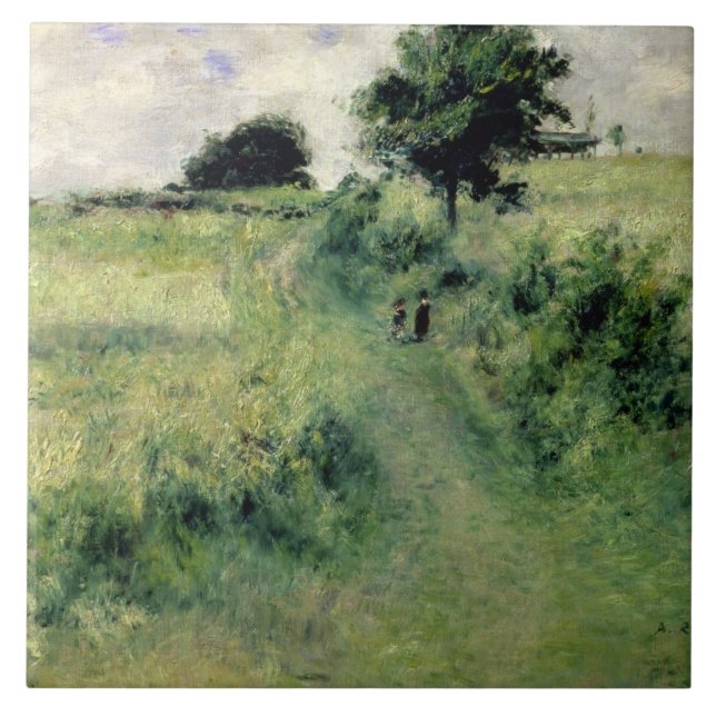 Azulejo De Cerámica Pedro un Renoir el | el Regar-lugar (Frente)